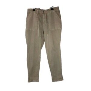 Judy Blue Women’s 18W Plus Size  Khaki Pants‎ High Rise Tapered Leg